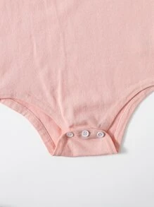 Body tejido de color combinado - Rosa coral - Ver 5