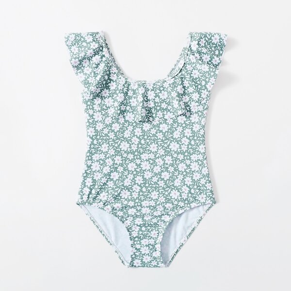 

Toddler Girls Ditsy Floral One Piece Swimsuit, Multicolor
