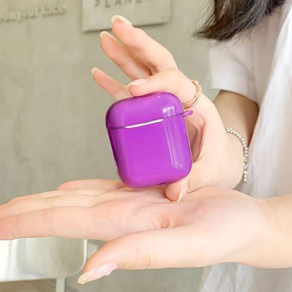 

Clear Case For Airpods, Purple