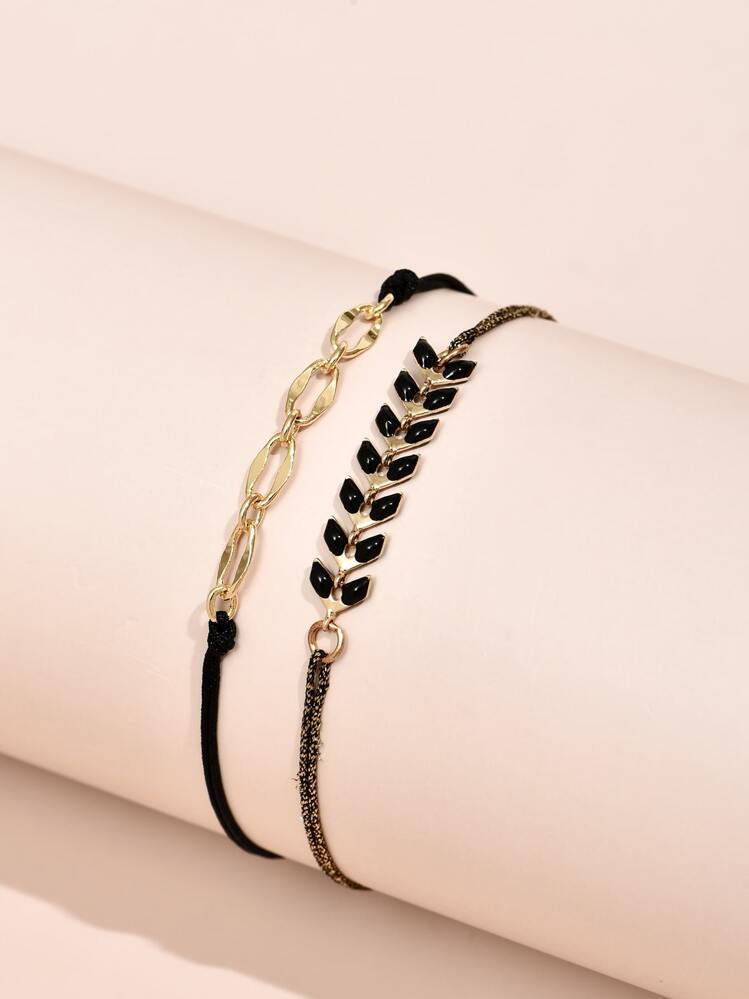 Pulseras Casual - Negro - Añade 1