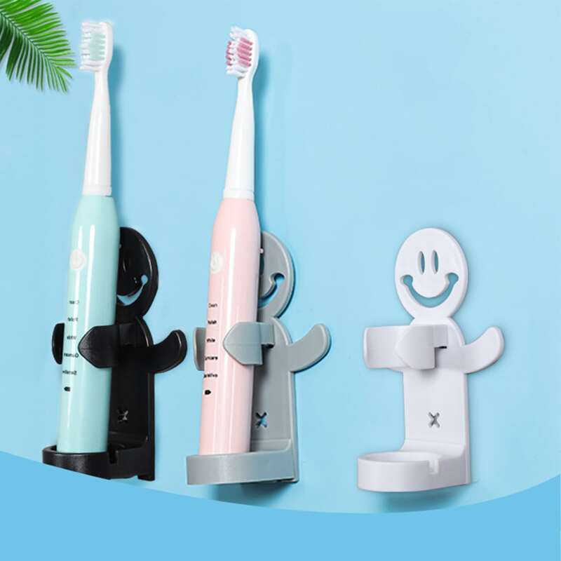 

1pc Wall Mounted Electric Toothbrush Holder, Multicolor