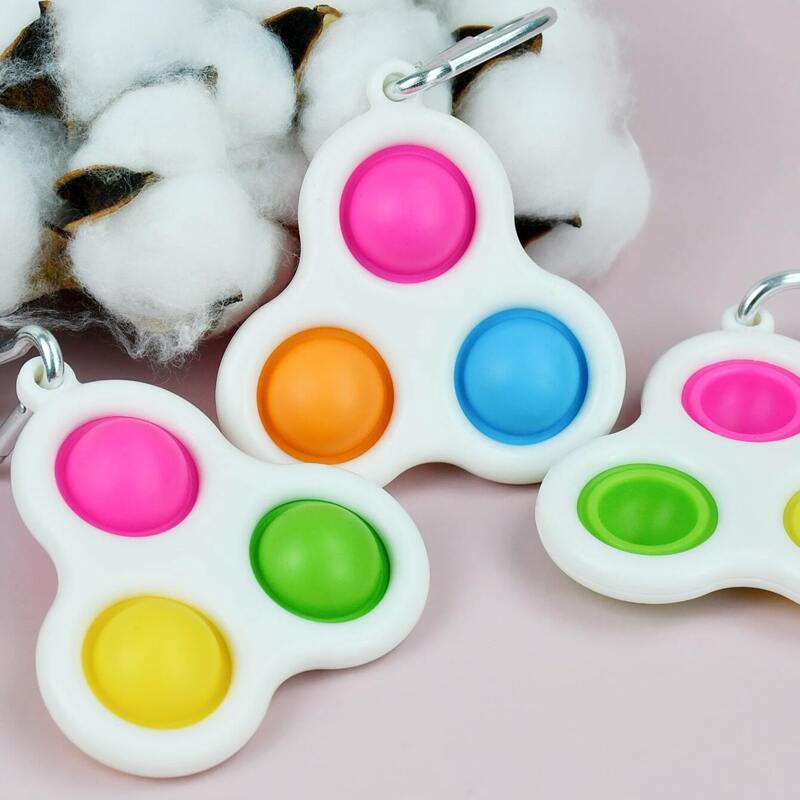 

1pc Random Stress Relief Bubble Toy, Multicolor