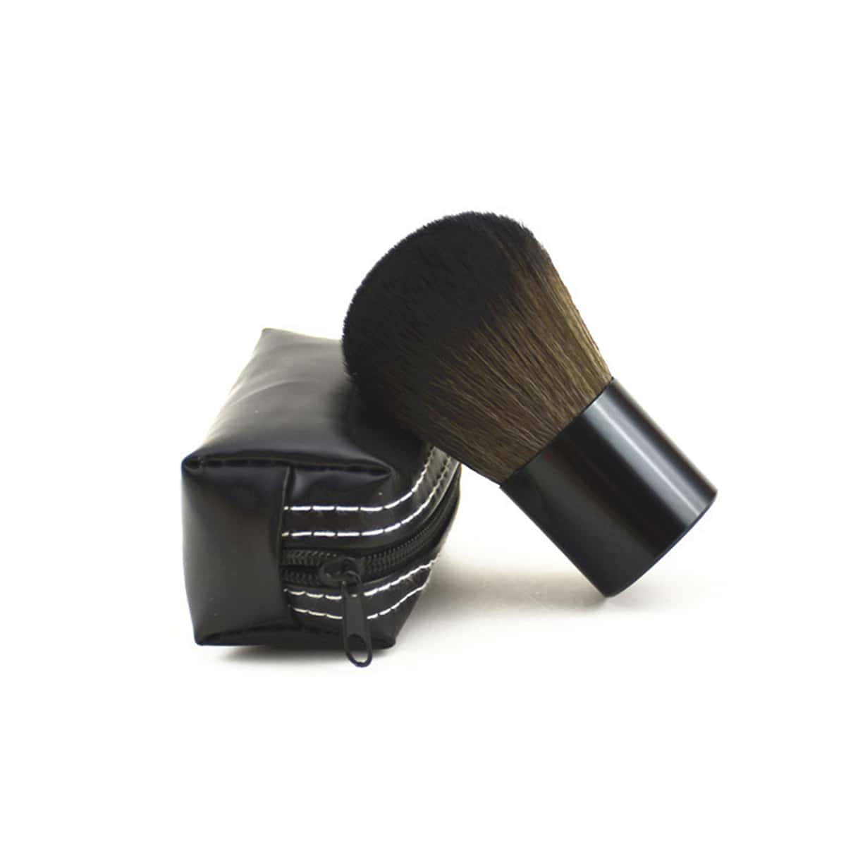 

1pc Blush Makeup Brush, Black