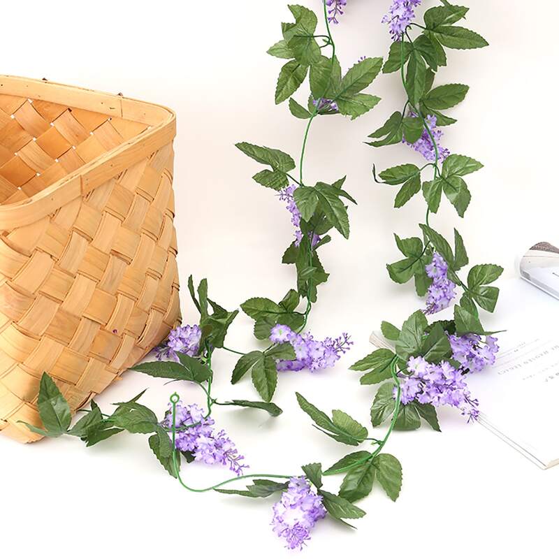 

1pc Artificial Floral, Mauve purple