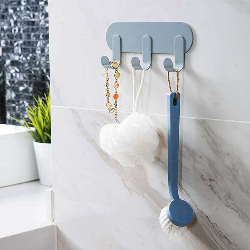 

1pc Random Solid Wall Hook, Multicolor