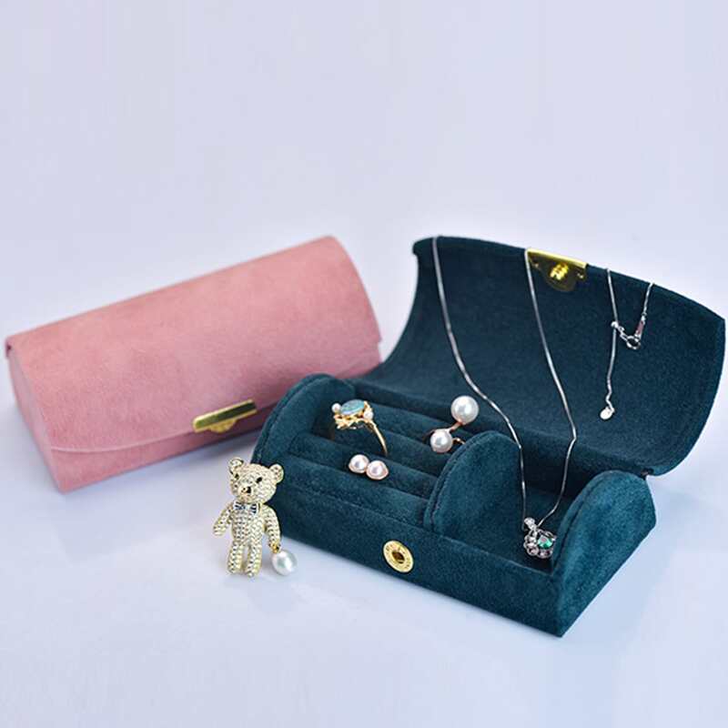 

1pc Random Travel Jewelry Storage Bag, Multicolor