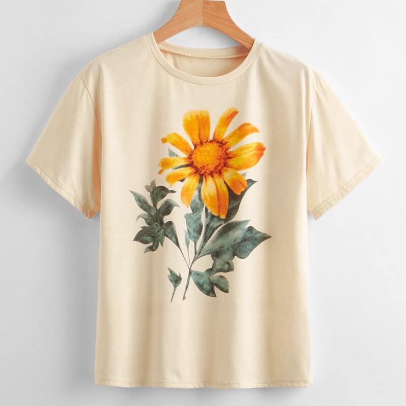 

Sunflower Graphic Tee, Beige