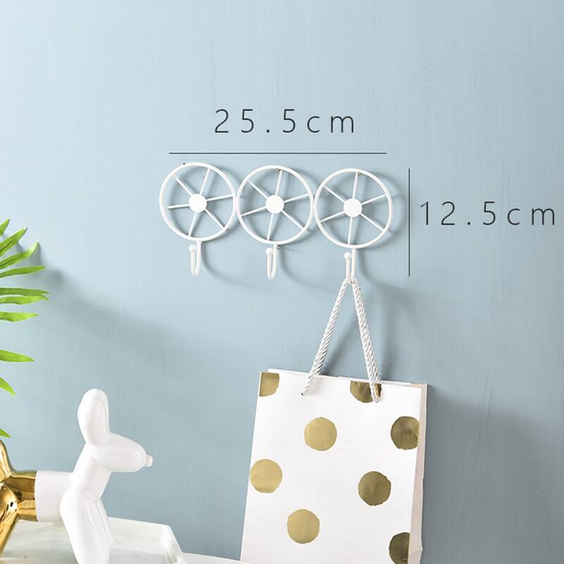 

1pc Random Ring Wall Hook, Multicolor