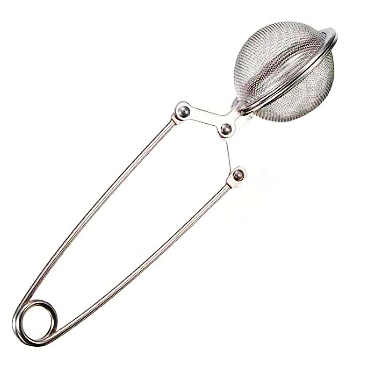 

1pc Stainless Steel Tea Strainer, Silver