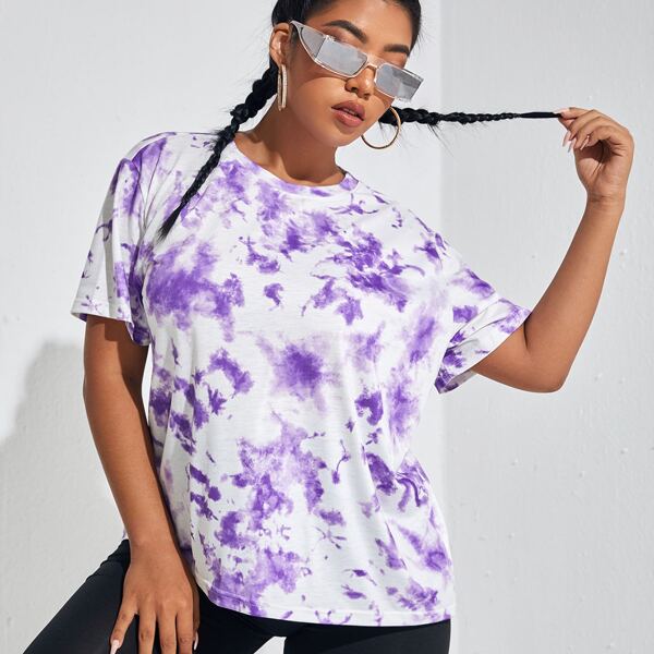 

Plus Tie Dye Tee, Multicolor