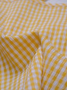 Lace Up Backless Gingham Crop Cami Top - Multicolor - View 4