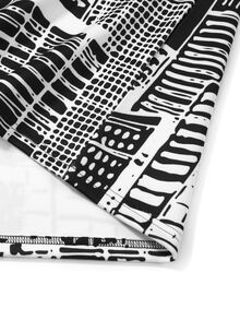 男士卡通和字母圖案T恤 - 彩色 - 查看 3