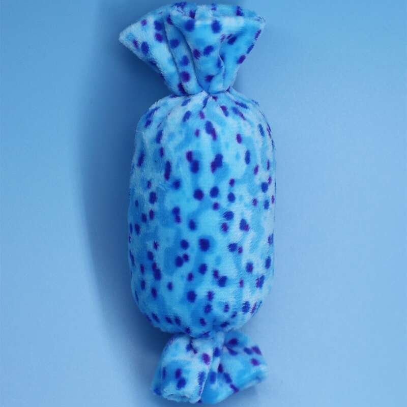 

Candy Shaped Pet Plush Toy, Blue