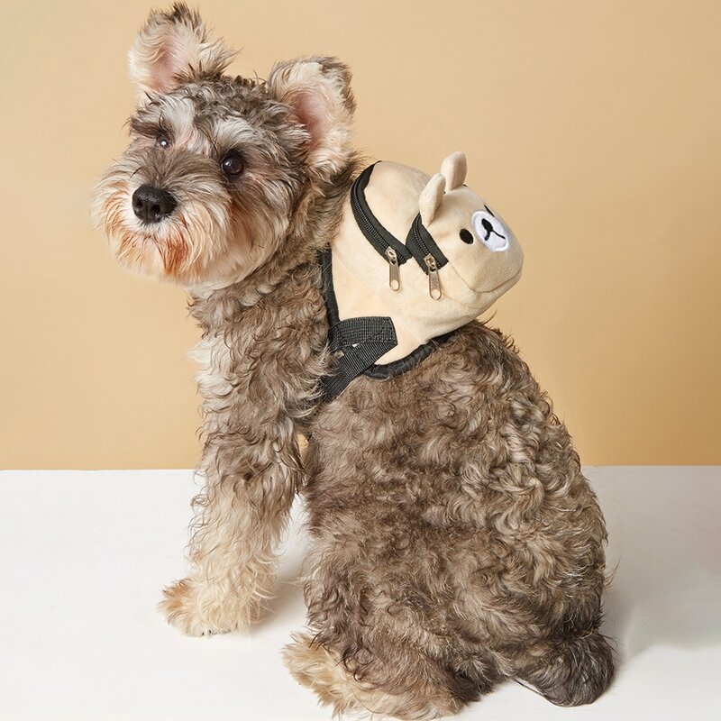

1pc Cartoon Bear Pet Backpack, Multicolor