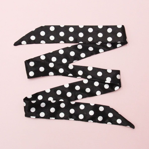 

Polka Dot Twilly Scarf Design Watchband Without Watch, Multicolor