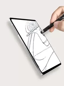 Lápiz stylus con tachuela - Negro - Ver 1