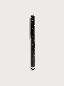 Lápiz stylus con tachuela - Negro - Ver 2