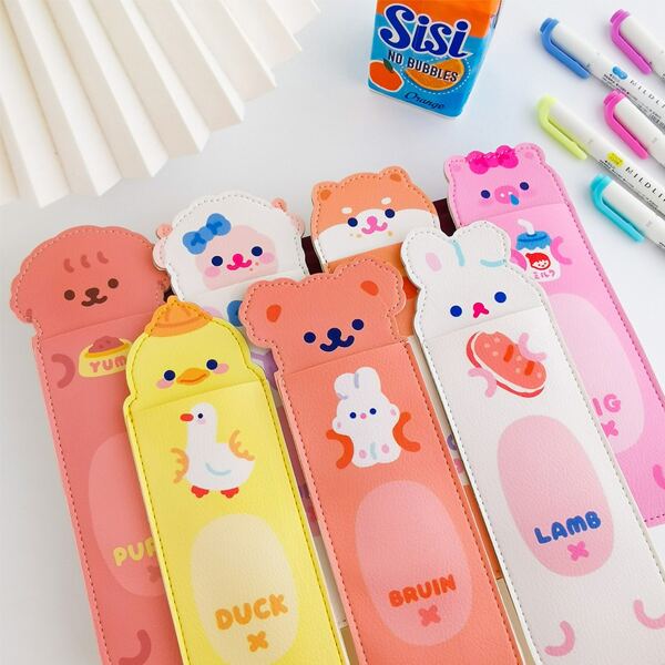 

1pc Cartoon Graphic Random Bookmark, Multicolor