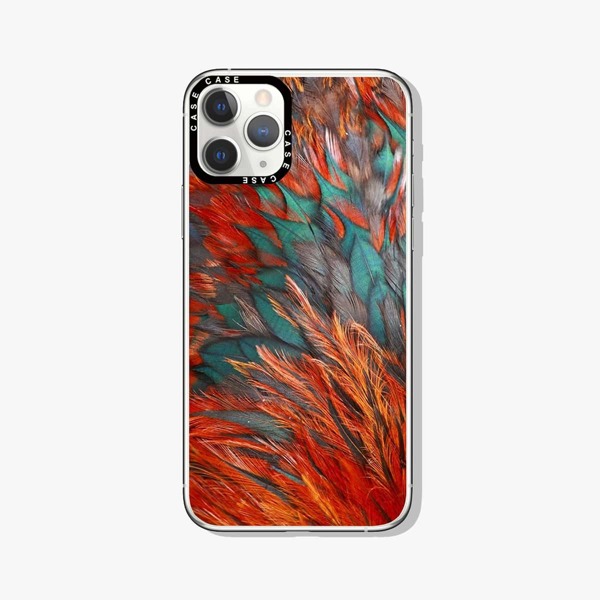 

Feather Pattern Phone Case, Multicolor