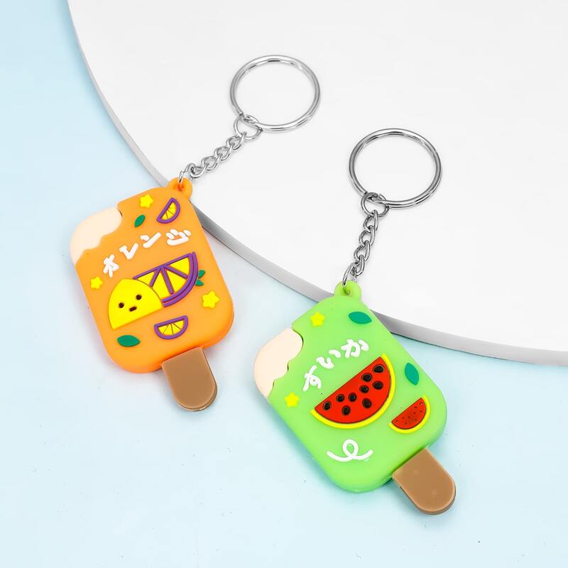 

2pcs Ice Cream Keychain, Multicolor