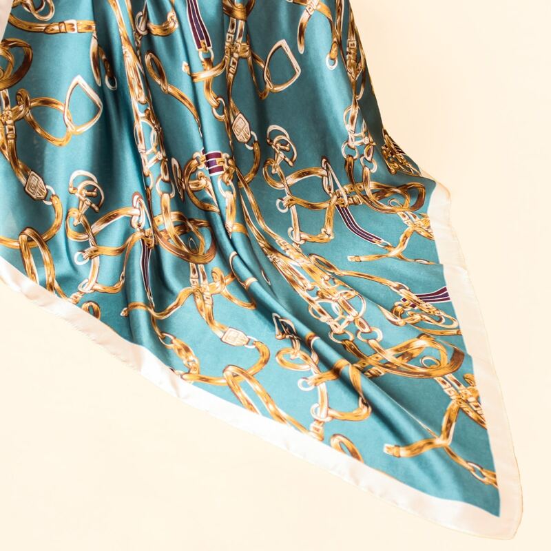 

Chain Pattern Bandana, Green