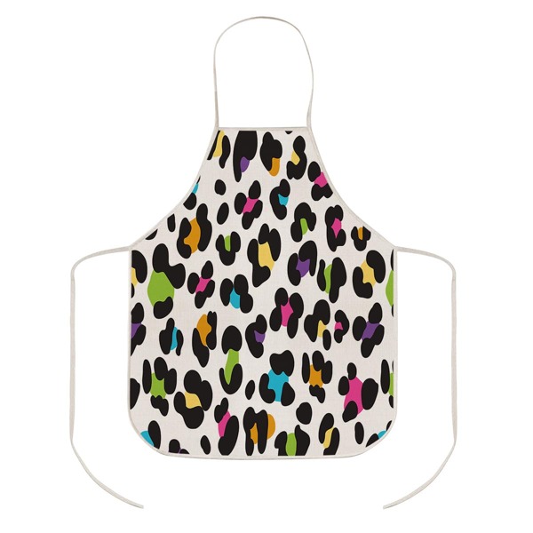 

Leopard Print Apron, Multicolor