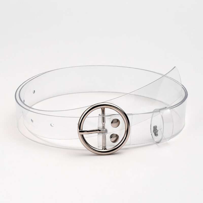 

Ring Buckle Clear Belt