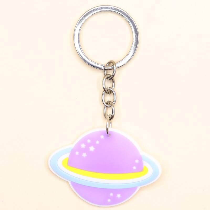 

Planet Pendant Keychain, Multicolor