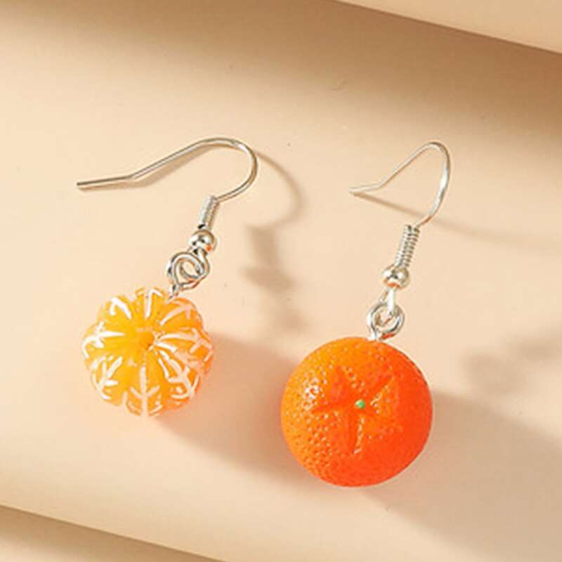 

Orange Drop Earrings, Yellow