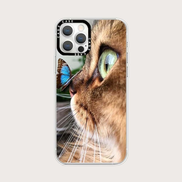 

Cat Print Phone Case, Multicolor