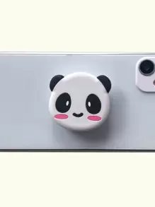 卡通貓熊彈出式手機握夾 - 彩色 - 查看 1