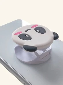 卡通貓熊彈出式手機握夾 - 彩色 - 查看 2