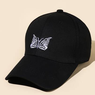 Butterfly Embroidered Baseball Cap