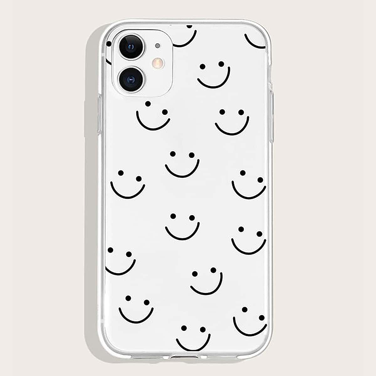 

Expression Print Phone Case, Clear