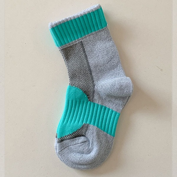 

Toddler Kids Color Block Socks, Multicolor