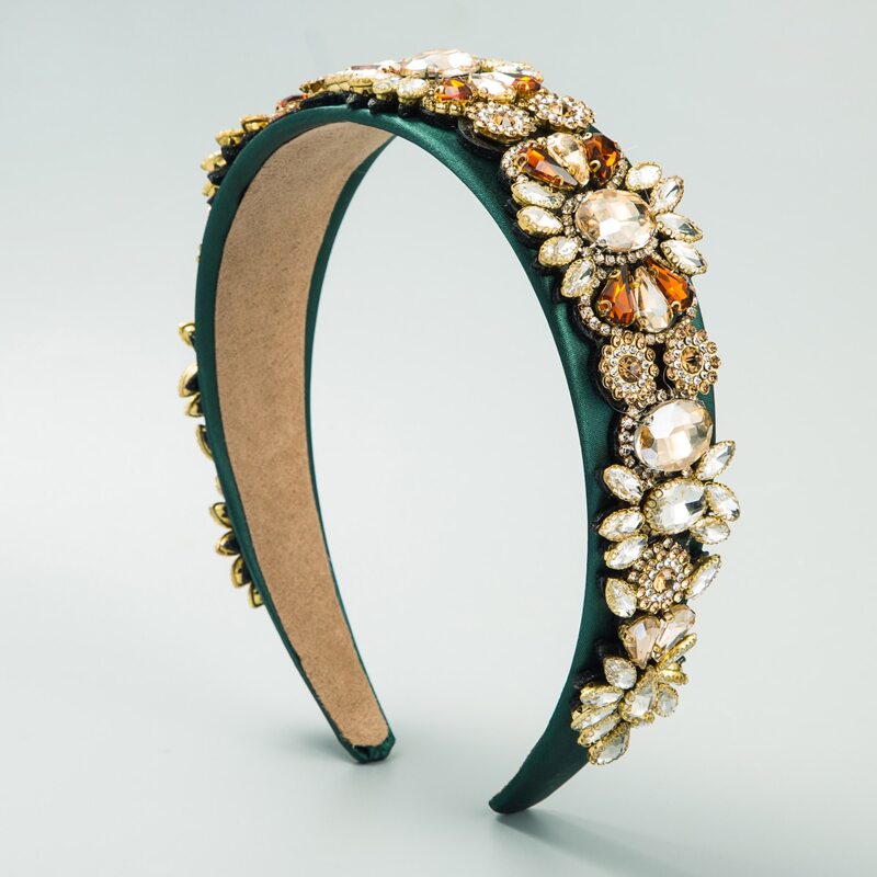 

Gemstone Decor Hair Hoop, Multicolor