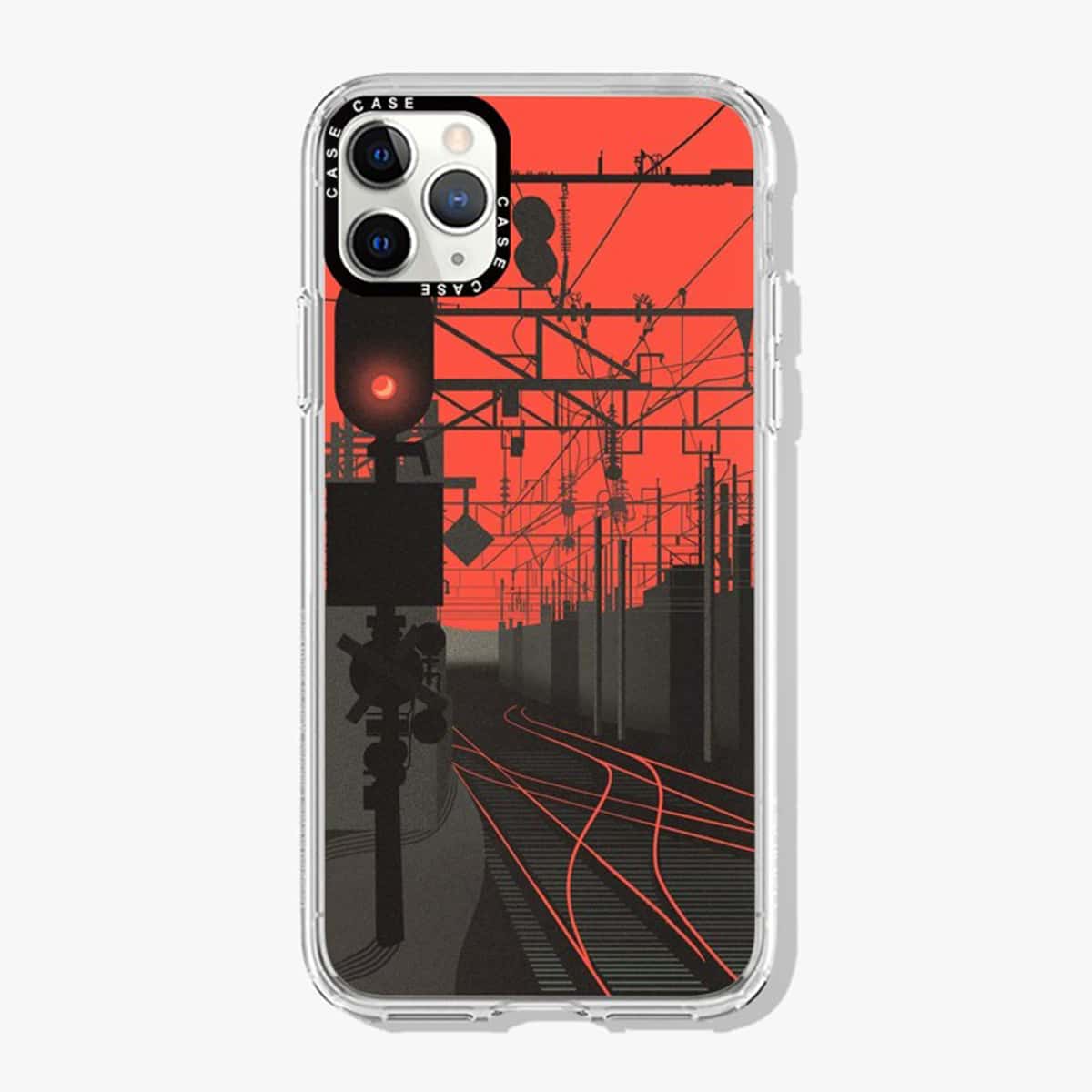 

Rail Print Phone Case, Multicolor