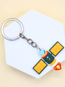 Llavero satélite de dibujos animados - Multicolor - Ver 2