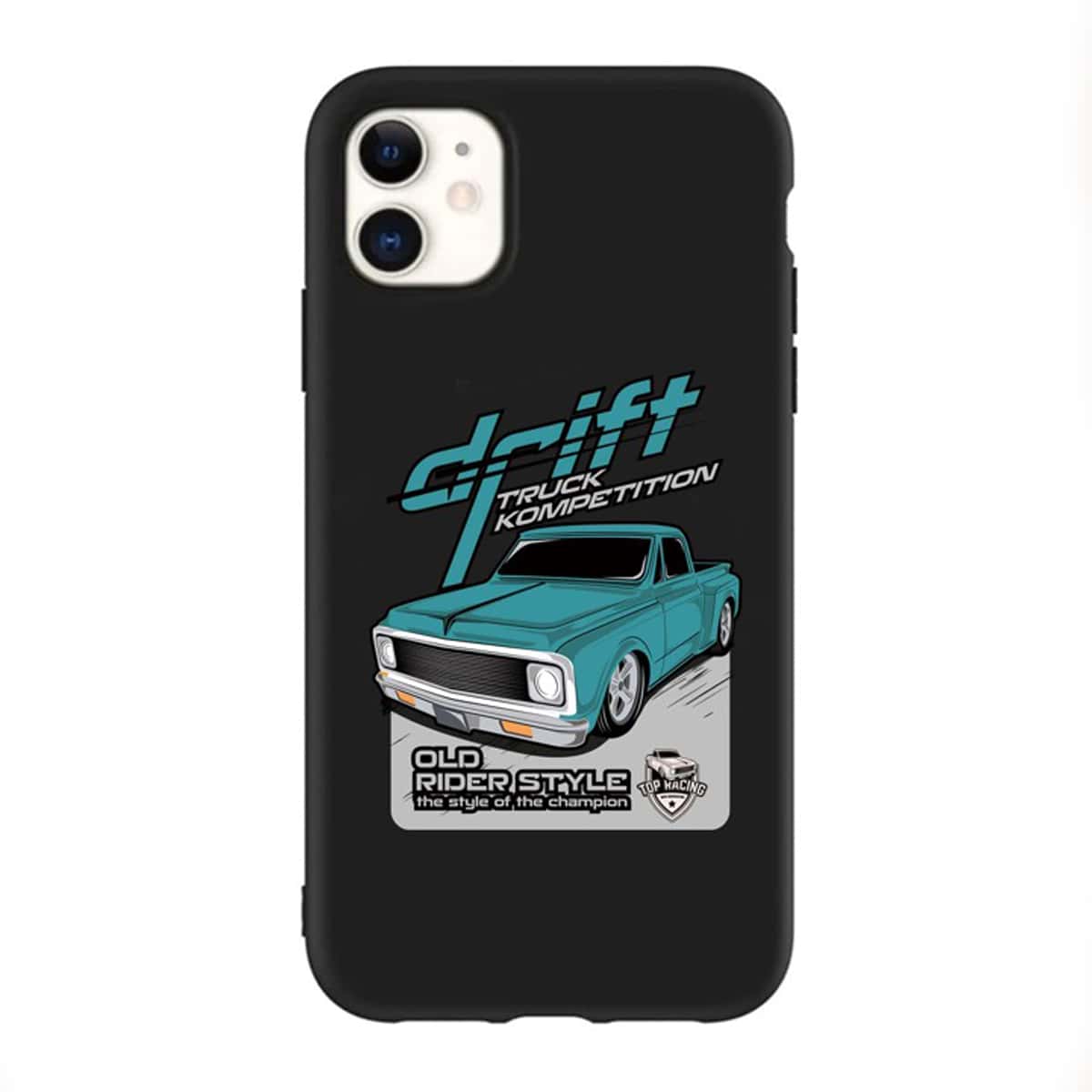 

Car Print Phone Case, Black