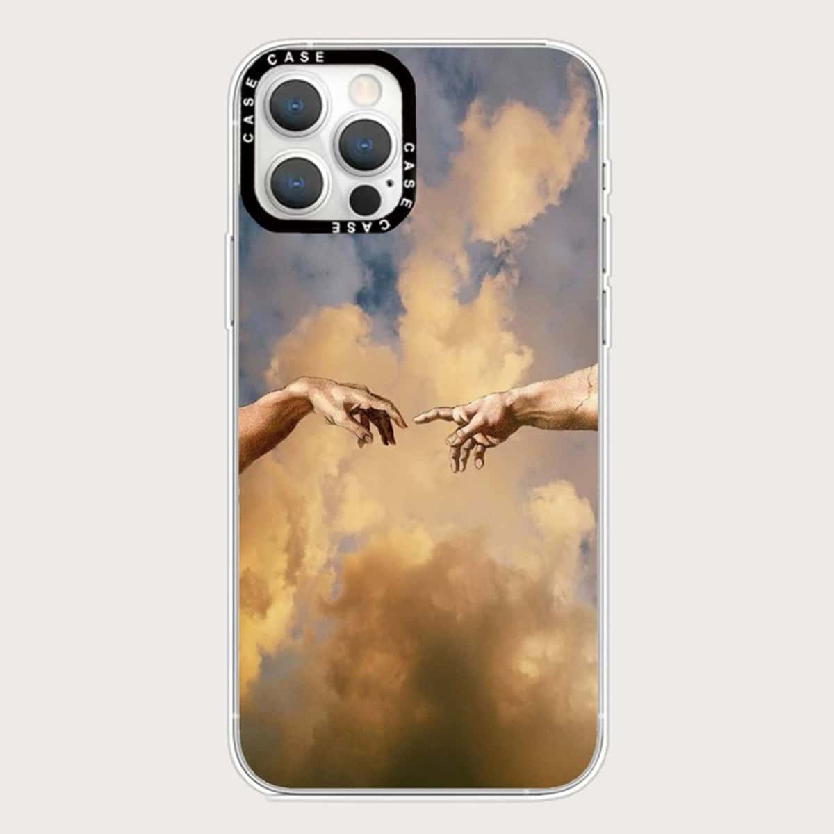 

Hand Print Phone Case, Multicolor