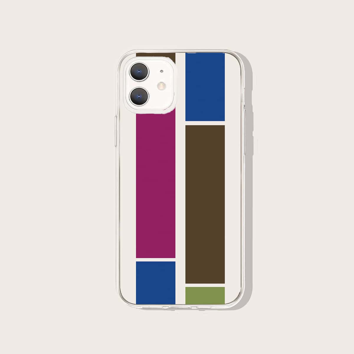 

Color Block Phone Case, Multicolor