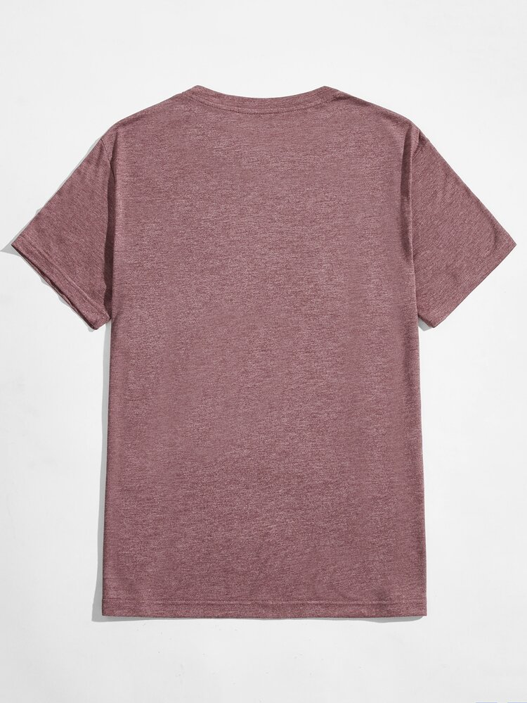 Men Flamingo Print Tee, Summer