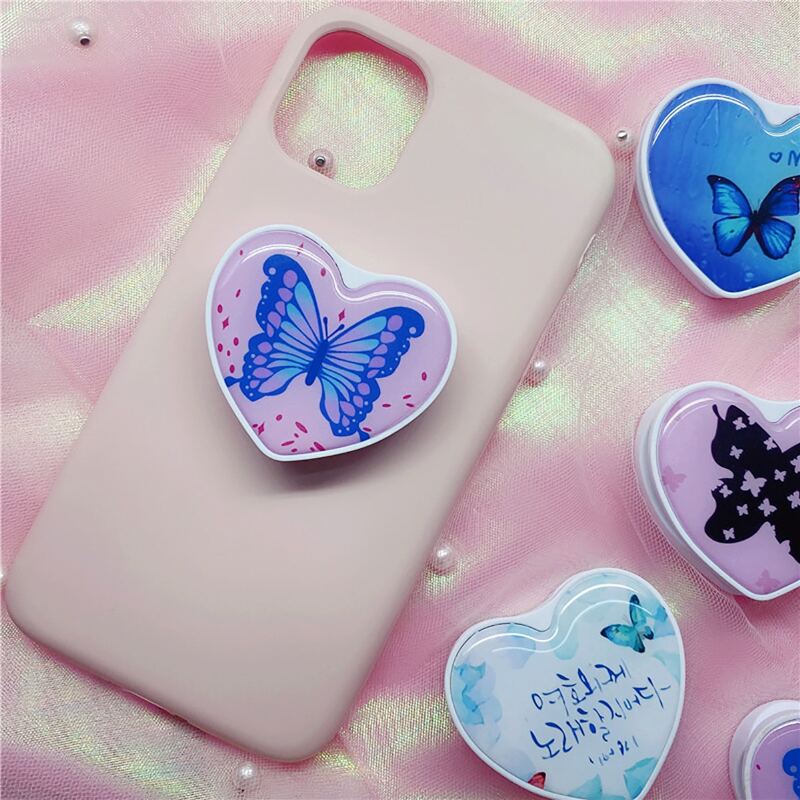 

1pc Random Butterfly Phone Holder, Multicolor