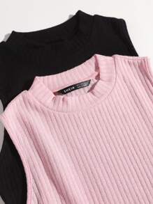SHEIN EZwear Women Tank Tops & Camis - Multicolor - View 4
