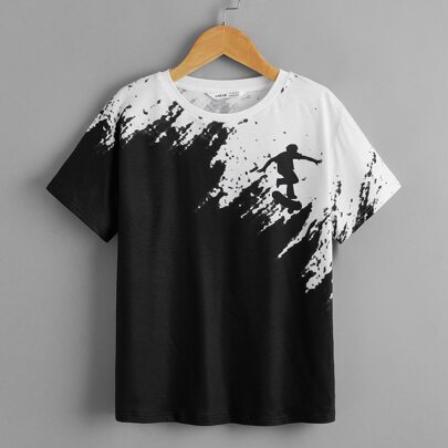 Boys Figure Graphic Tee