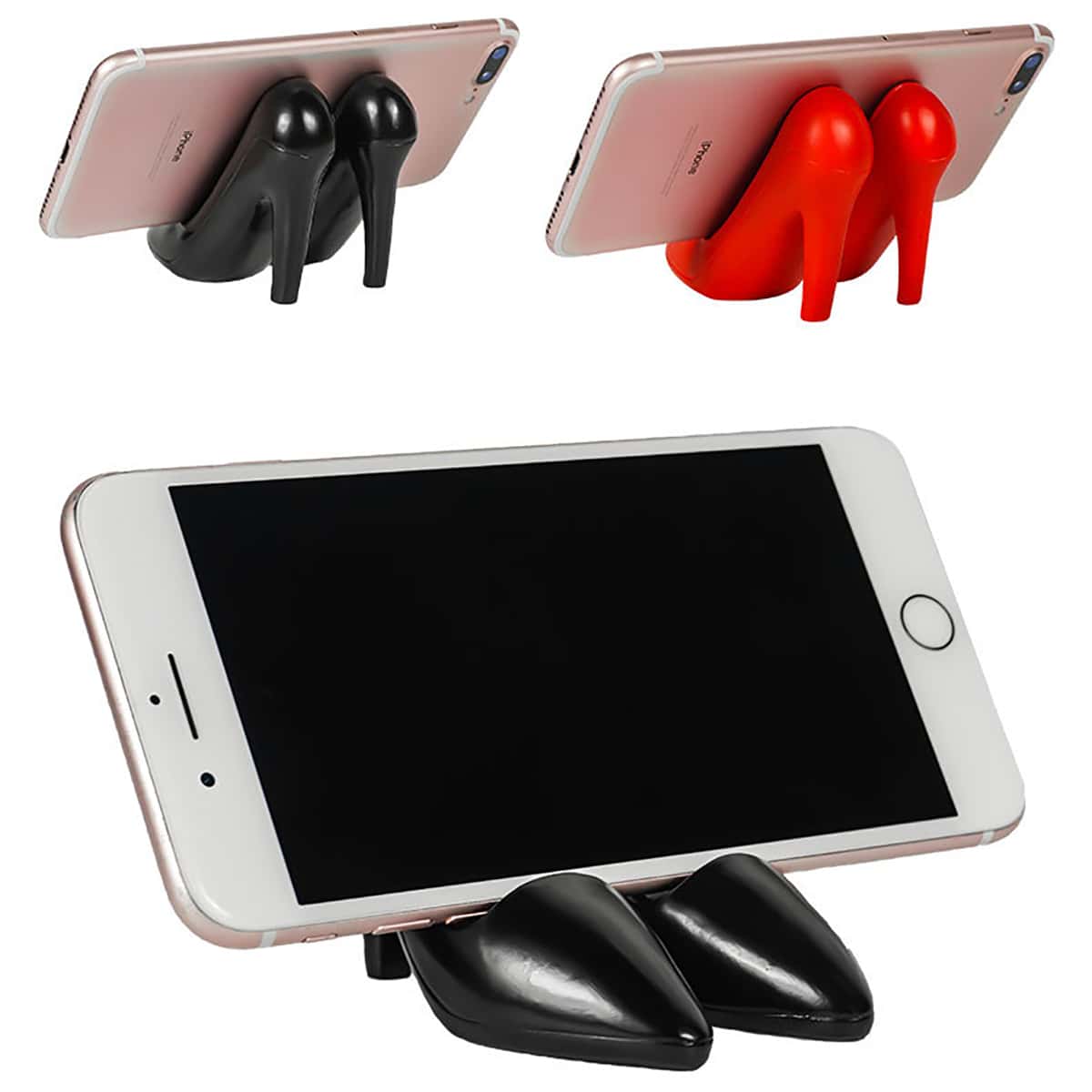 

1pc Random Pumps Design Phone Holder, Multicolor
