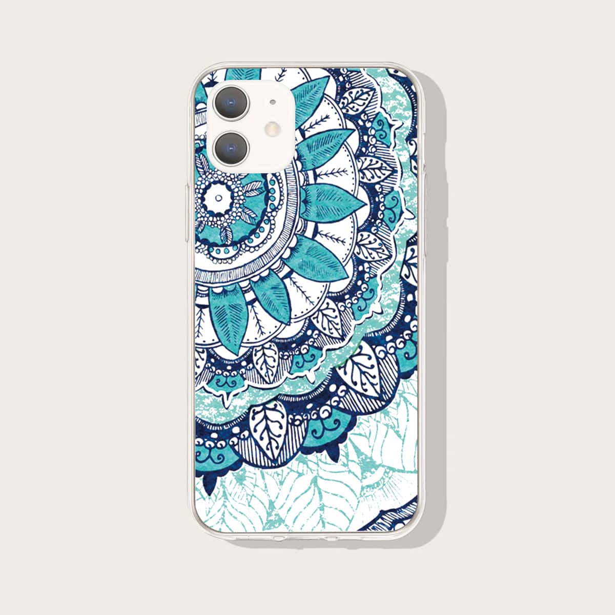

Mandala Print Phone Case, Multicolor