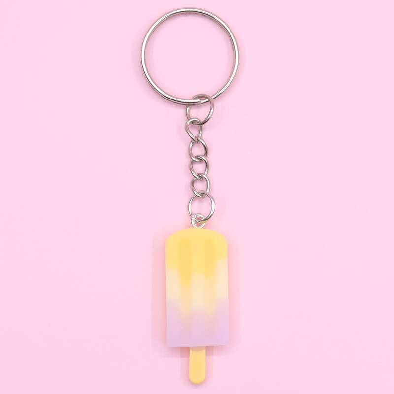 

Ice Cream Design Keychain, Multicolor