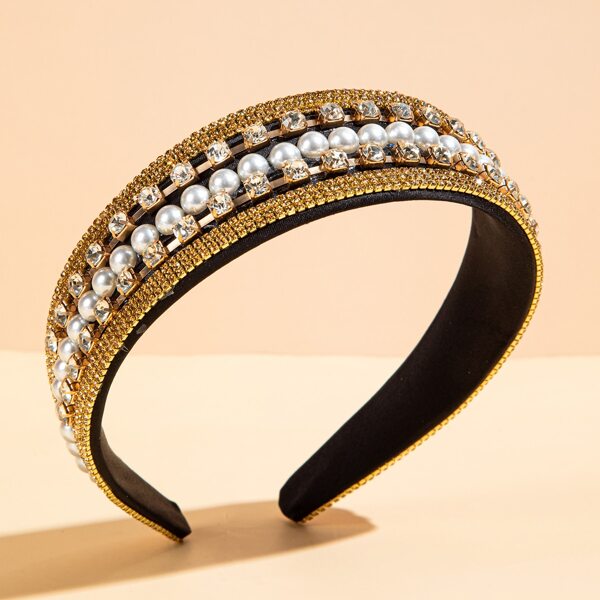 

Rhinestone Decor Hair Hoop, Multicolor
