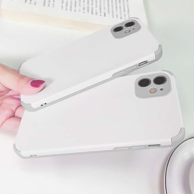 

Simple Solid Phone Case, White